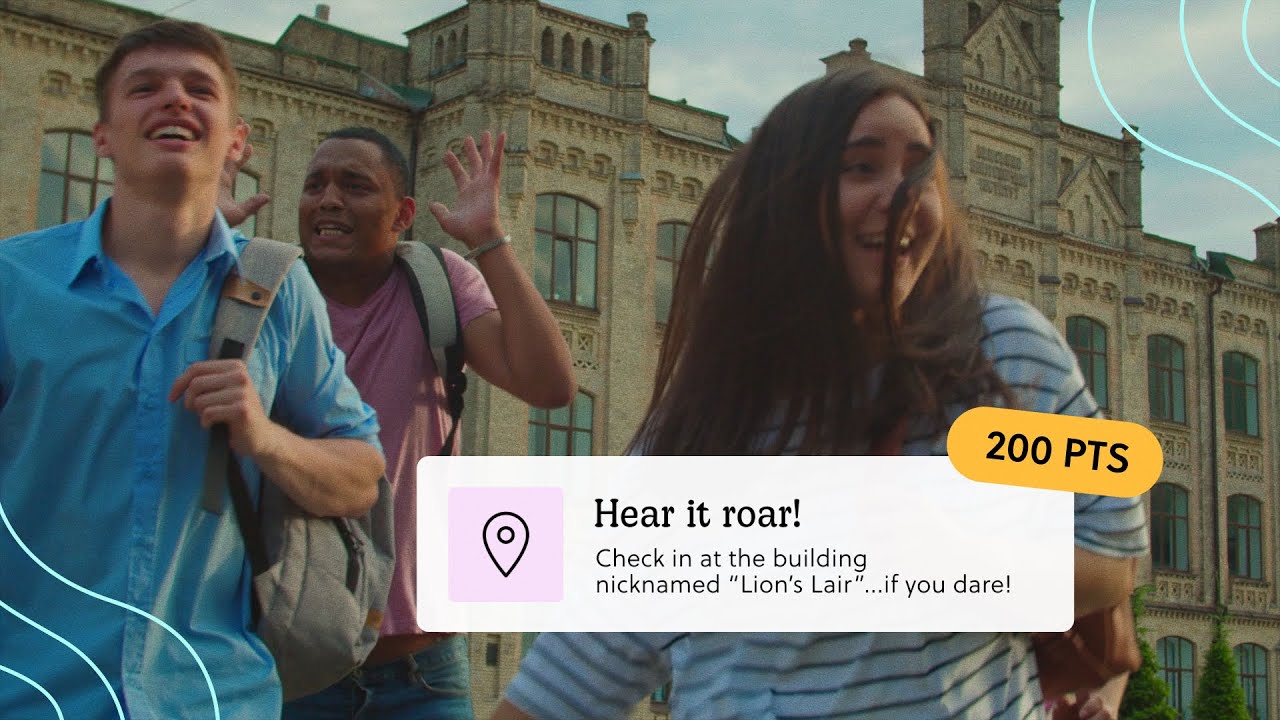 Goosechase for Orientation Week, Lectures, Campus Life