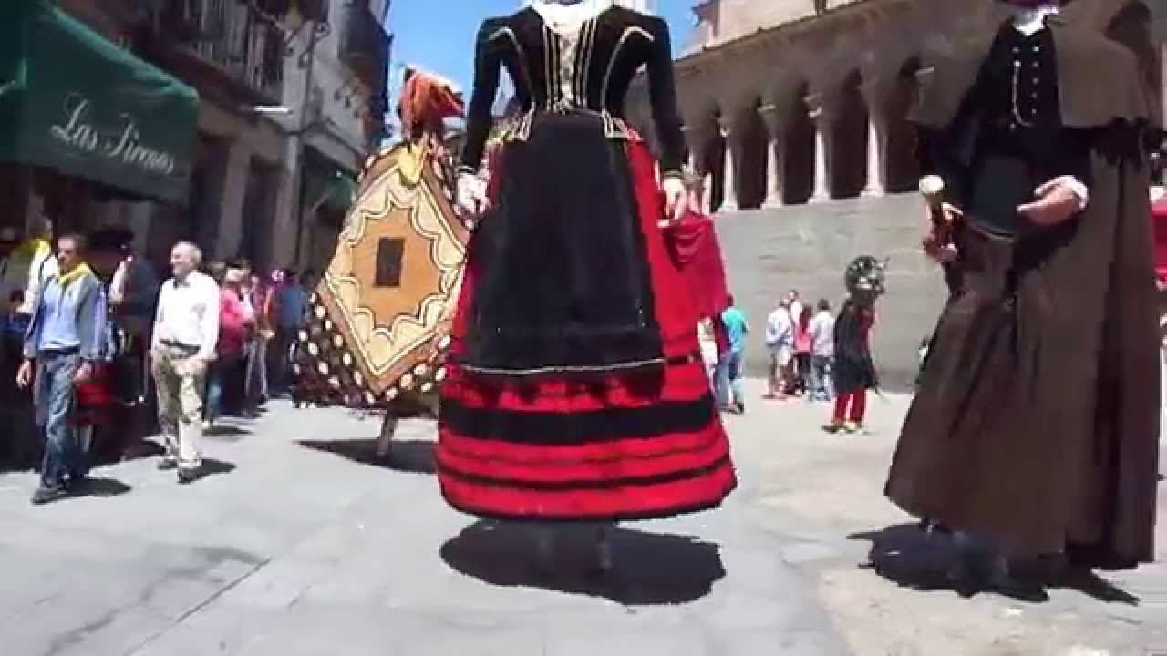 Ferias y Fiestas Segovia 2014. Gigantes y cabezudos. ( Esteva)   29/6/2014