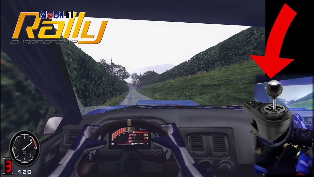 Mobil 1 Rally Championship (1999) with H-SHIFTER! (w/GIMX Converter)