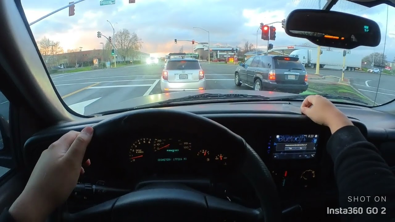 2005 Chevy Tahoe POV Driving