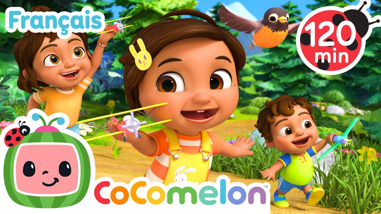 La chanson pour voler | CoComelon en Français | Chansons pour bébés