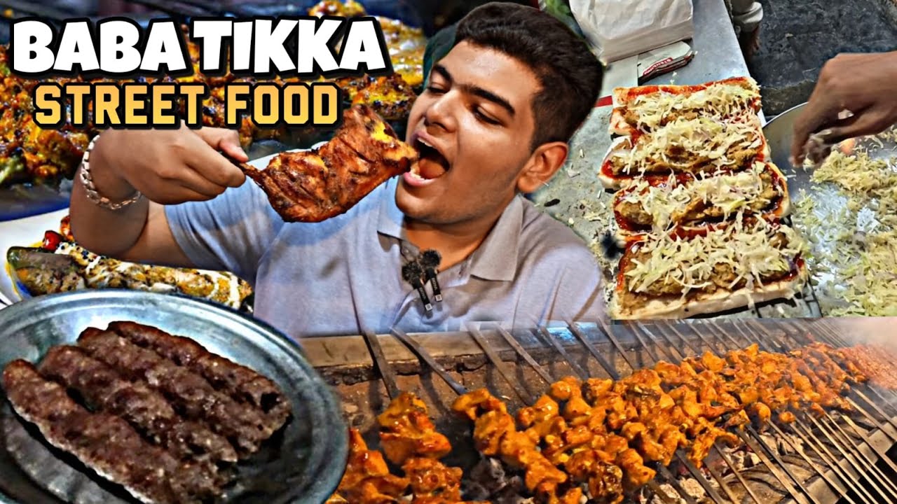 Most Famous Baba Tikka and Chief Burger | Episode 05 | Gujrat Street Food | Pakistan