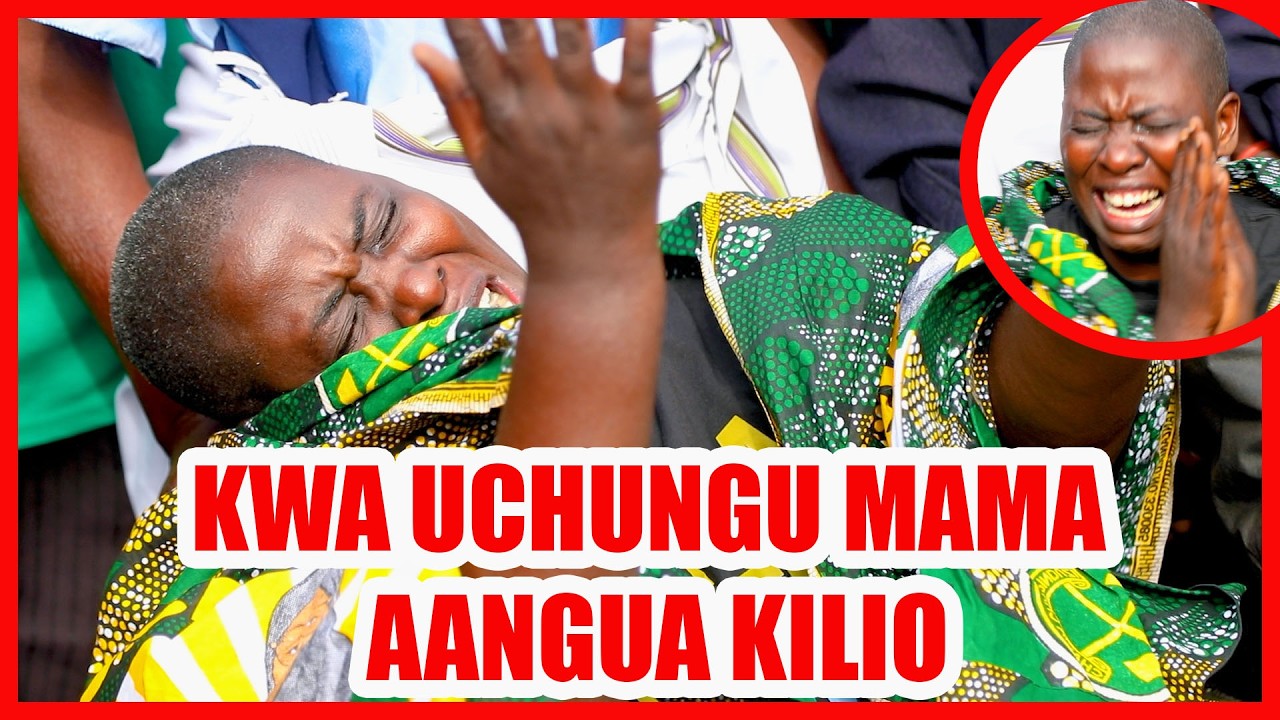 KWA UCHUNGU MKUBWA MAMA AANGUA KILIO KIZITO, AMLILIA KENANI
