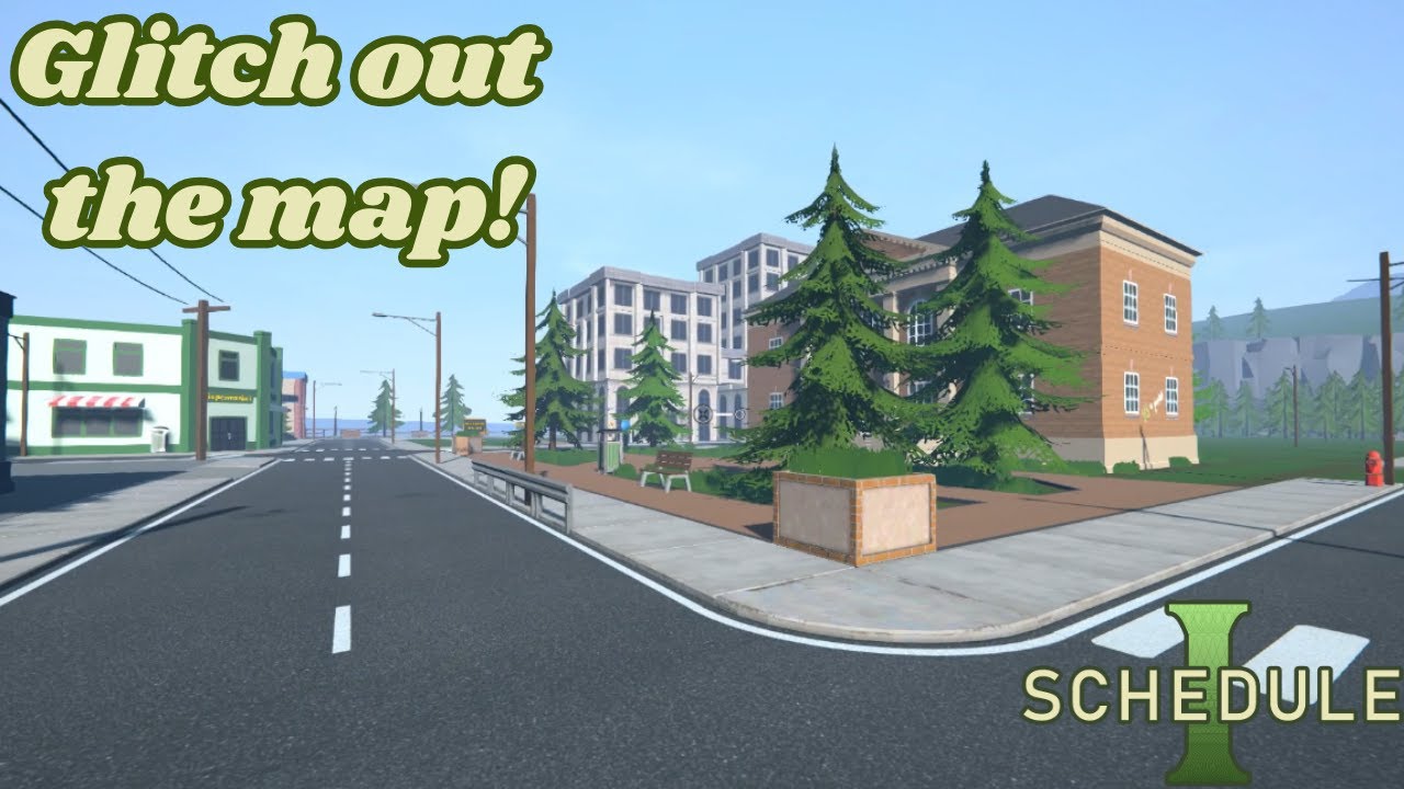 How to GLITCH OUT OF the DEMO ZONE in Schedule 1: Free Sample