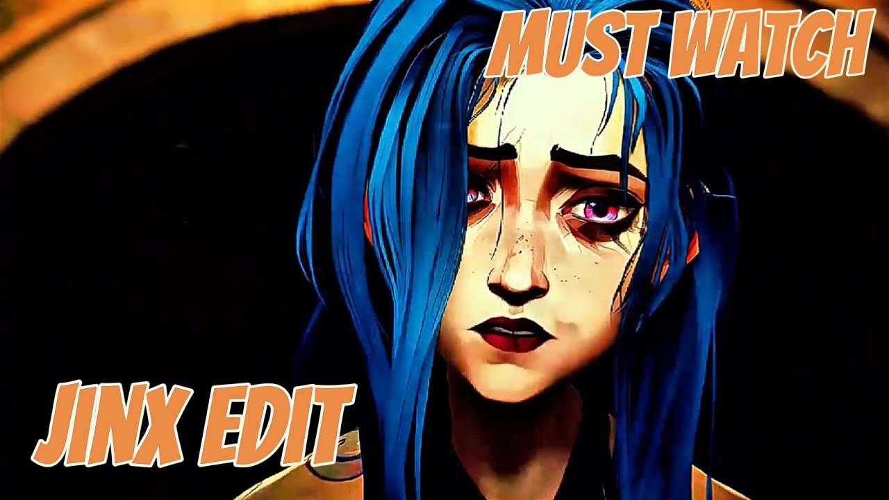 Jinx Edit X Angel Eyes-Dystorted (Slowed)