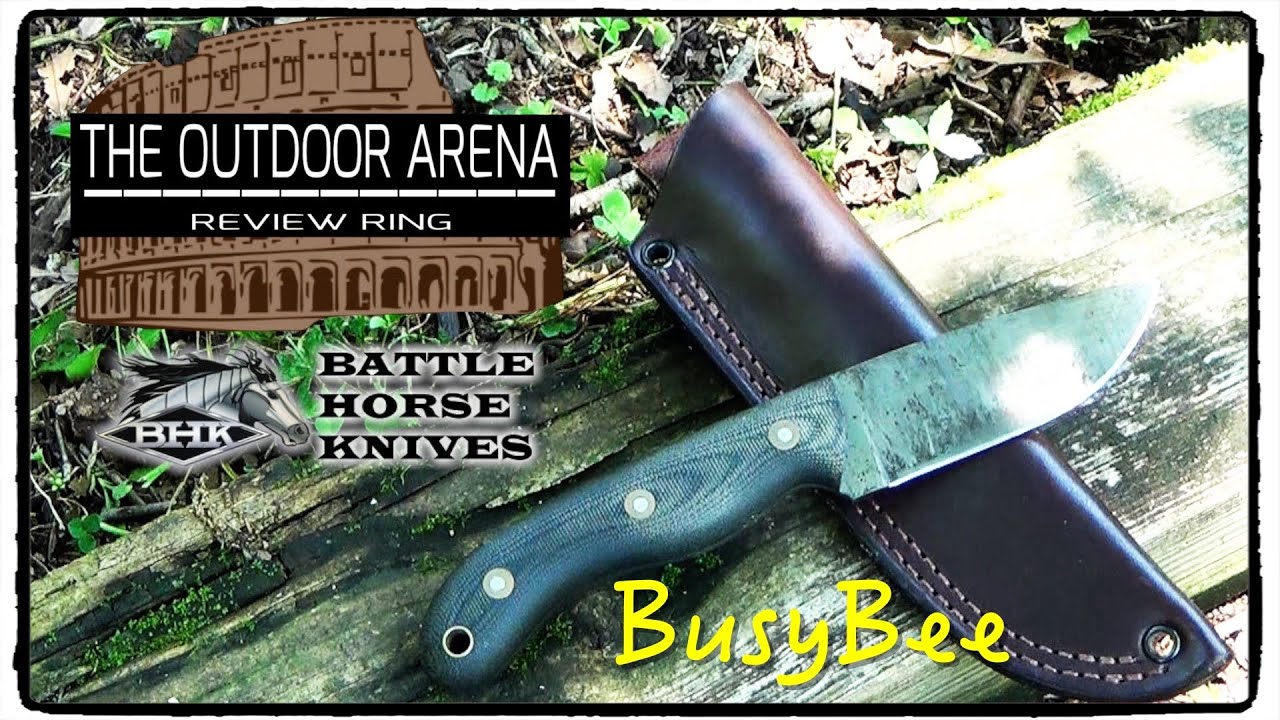Battle Horse Knives BusyBee - Outdoor Arena Review