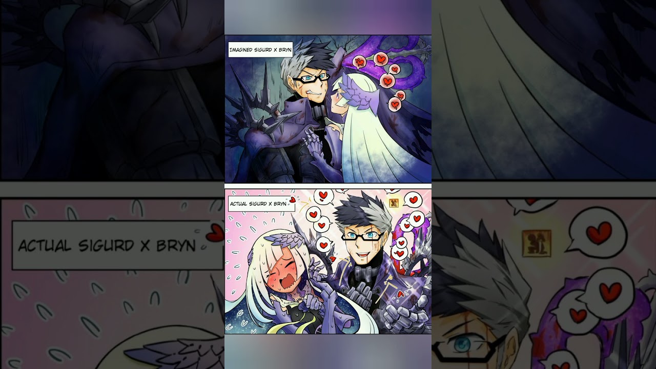 Sigurd & Brynhildr love story #Shorts