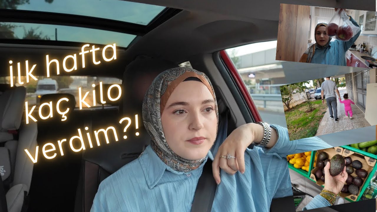İlk Tartı Günüm / Araba Sohbetleri / Diyet Alışverişi #alışveriş #diyet #keşfet
