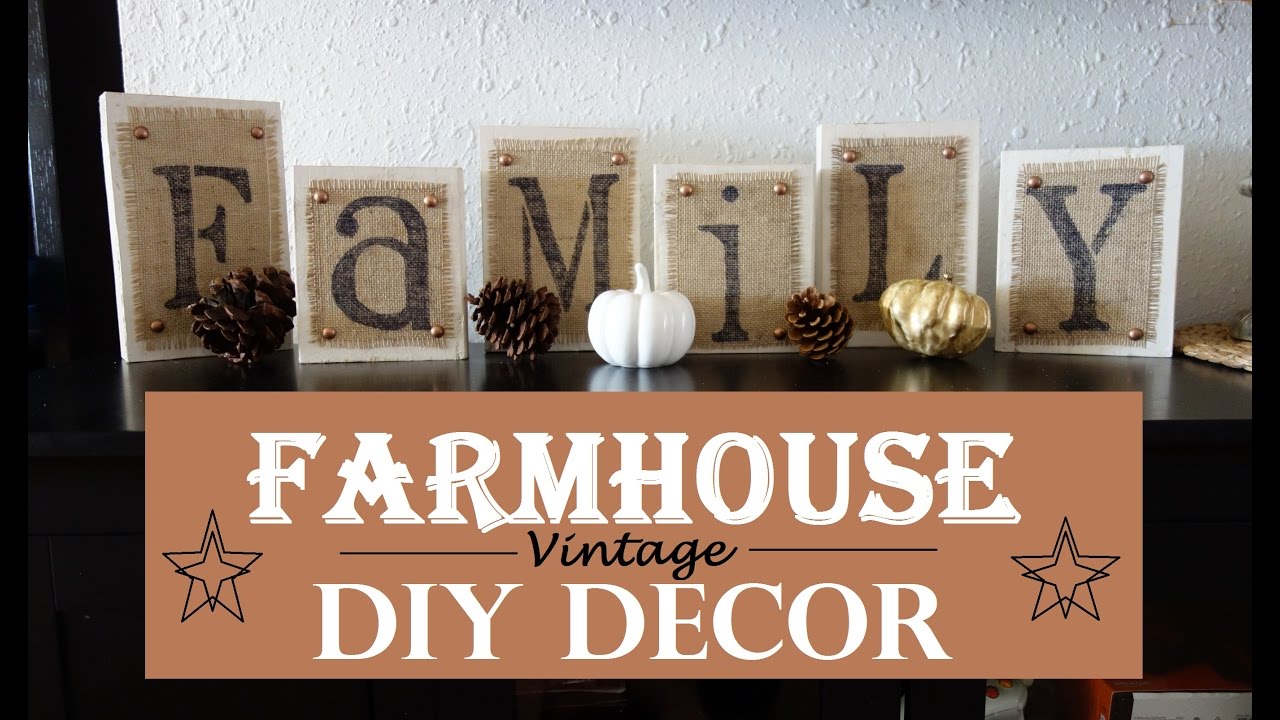 DIY Decor | Rustic & Vintage