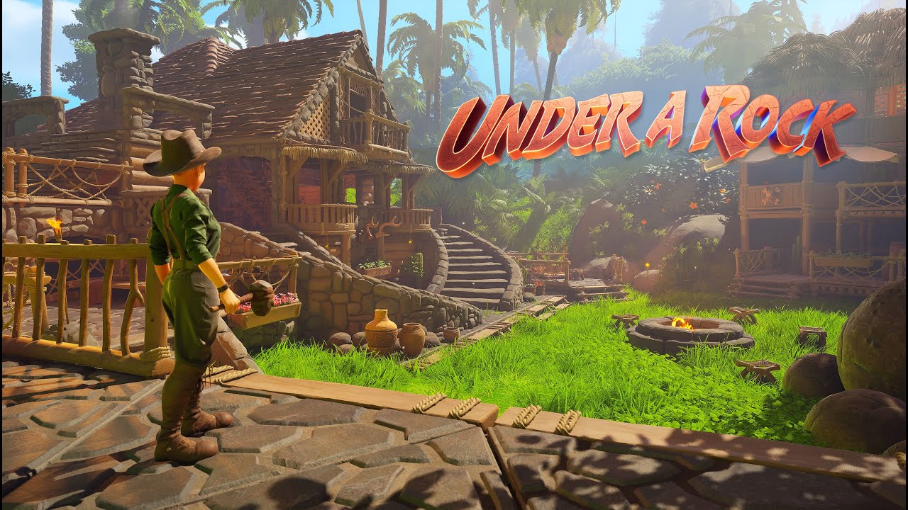Under A Rock - Building Gameplay - 4K 60fps