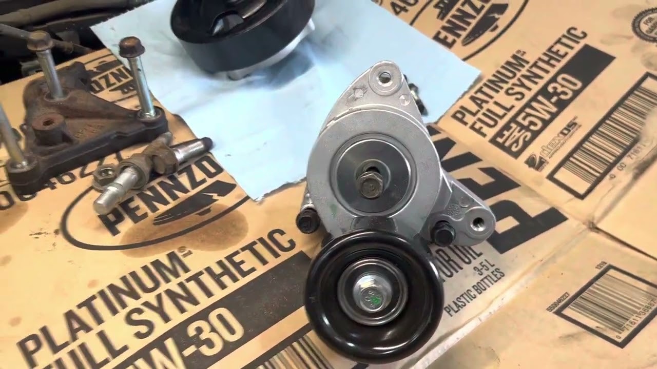 2006 Honda CRV water pump replacement