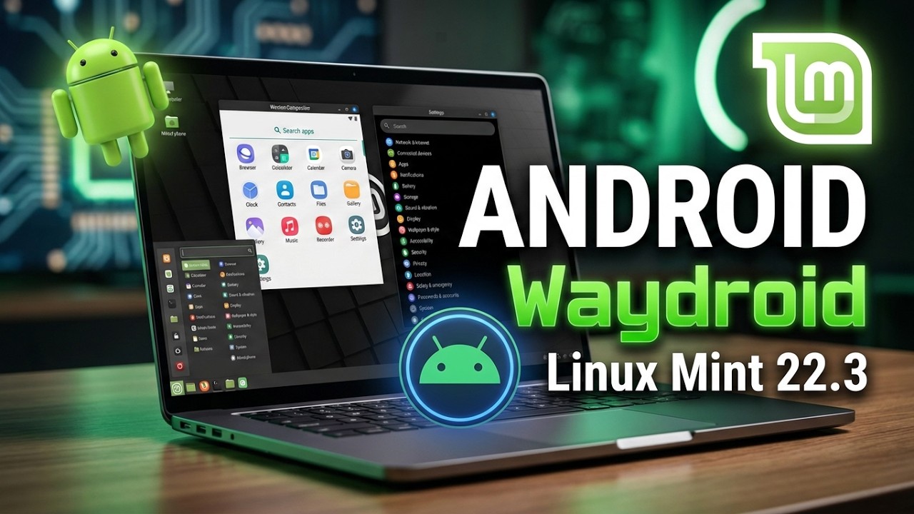 Как установить Waydroid на Linux Mint 22.3 Zena &mdash; Запуск Android-приложений на Linux с помощью We...