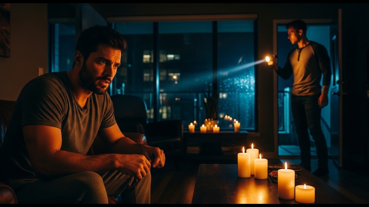 My Straight Neighbor Knocked During the Power Outage - Stayed Until Morning | Gay Romance