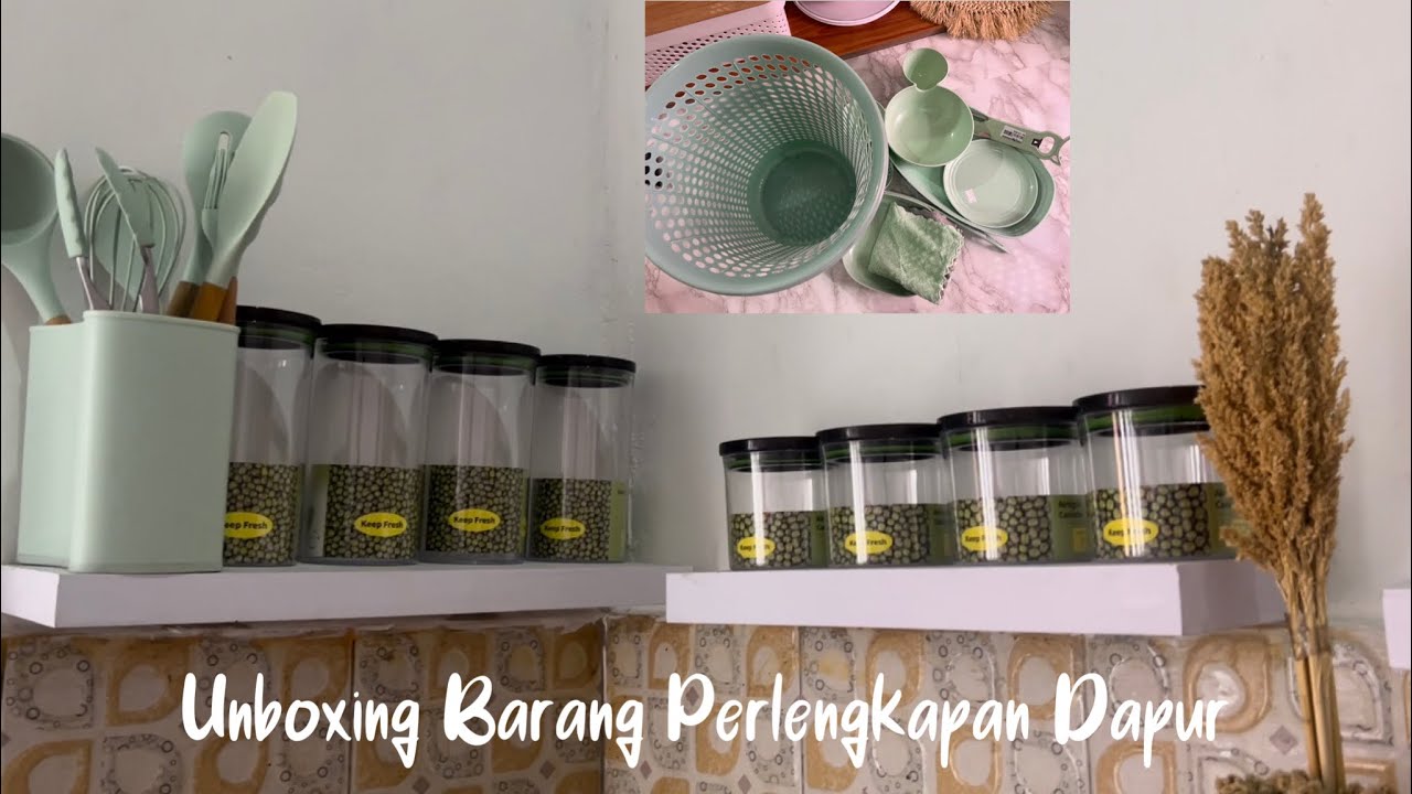 Unboxing Peralatan Dapur #kegiatanirt #vlogirt