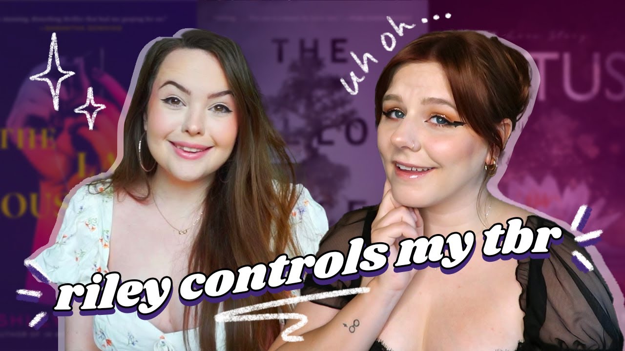 Riley Marie chooses what I read for a week 💖 TBR TAKEOVER