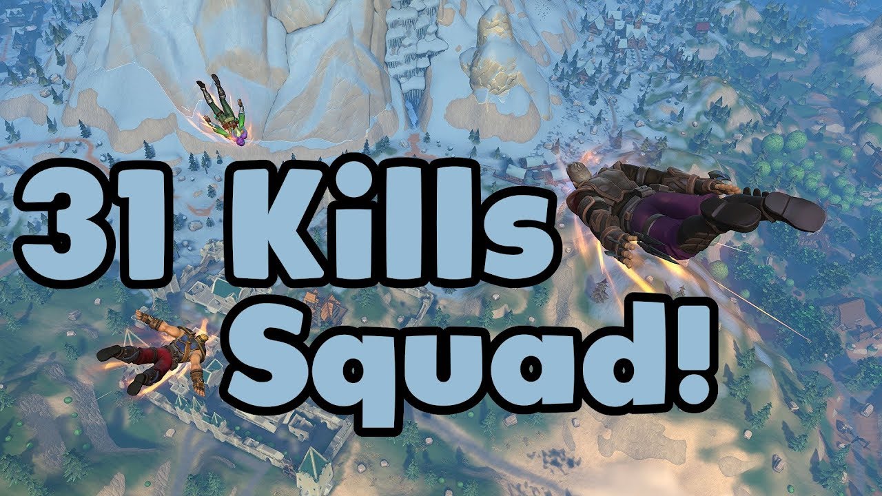 31 Kills! Realm Royale High Kill Squad Gameplay Ps4