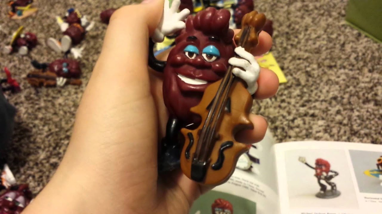 California raisins toys