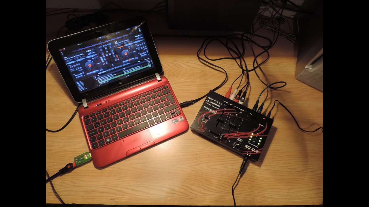 Tutorial: ¿Cómo conectar una mezcladora a VirtualDj7? Con tarjeta de audio extra