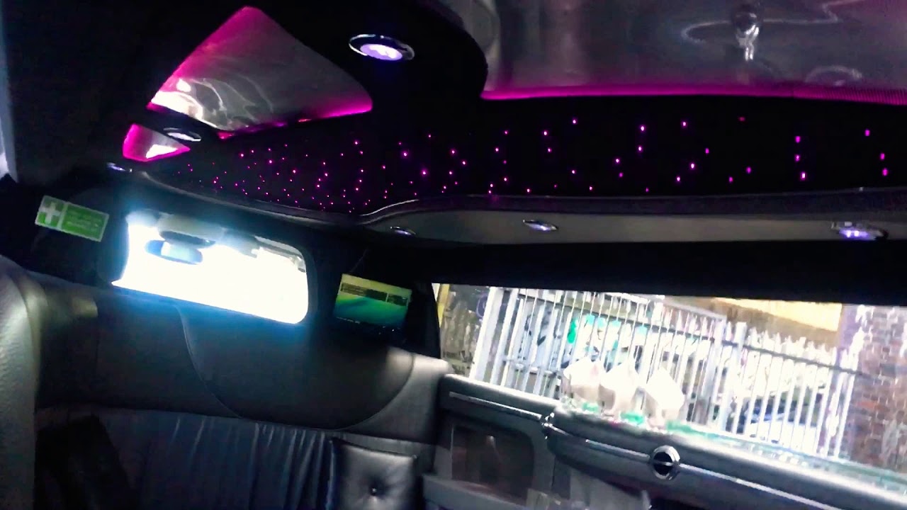 A2Z Silver Baby Bentley Limo hire Birmingham