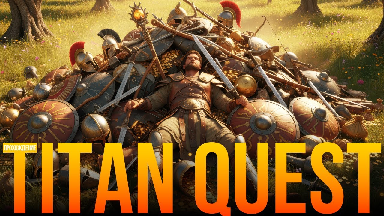Titan Quest ФАРМА БУДЕТ МНОГО! СЧИТАЙТЕ ЗАХОДЫ! Начало игры, Лучший воин, Греция до Горгон #1
