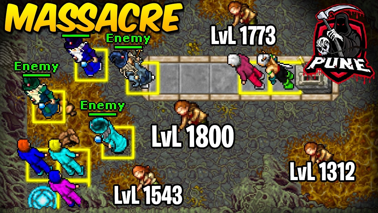 O Maior Massacre na Pune no Tibia