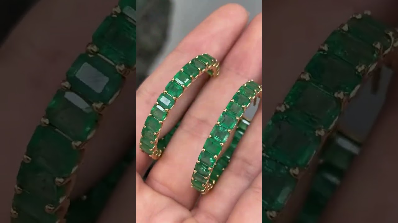 Are emeralds good for earrings? Emerald Earrings & May Birthstone Earrings  Hoops, Dangles, & Studs