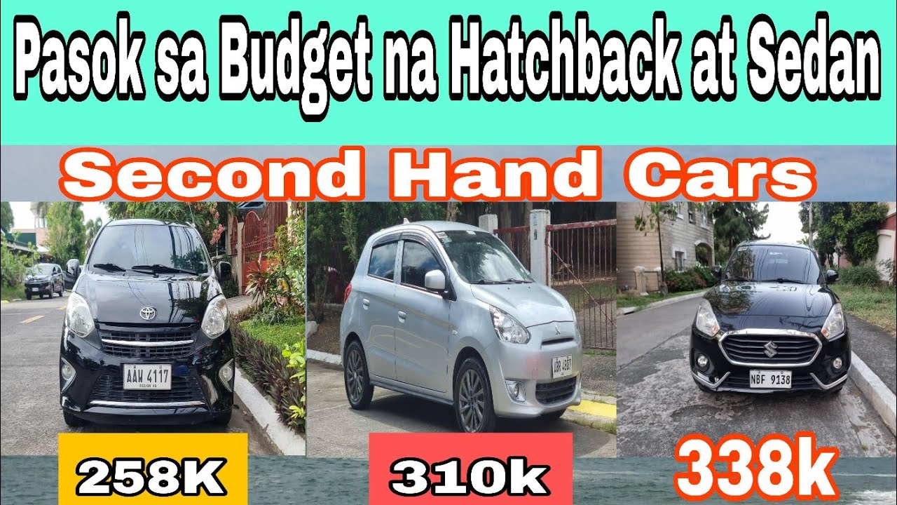 Pasok sa Budget na Hatchback at Sedan | Second Hand Cars