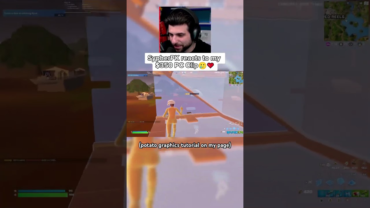 Вышел туториал по графике Potato! Расскажите, пользовались ли вы им ❤️🏆 #fortnite #fortniteclips