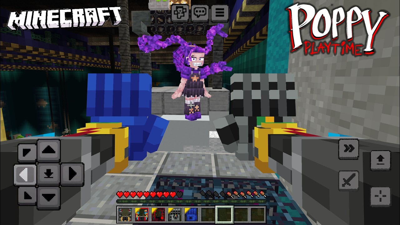 Lily Lovebraids Map - Poppy Playtime Chapter 5 - Minecraft
