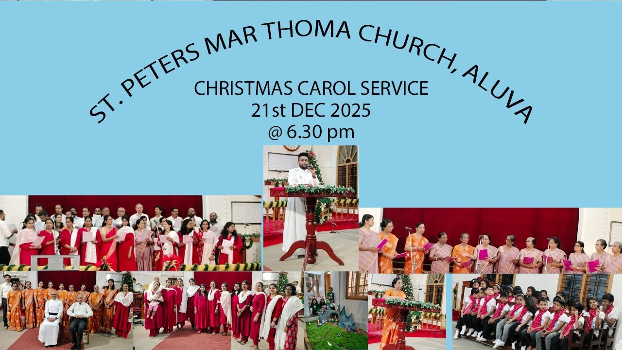 CHRISTMAS CAROL 25  ST PETERS MTC, ALUVA