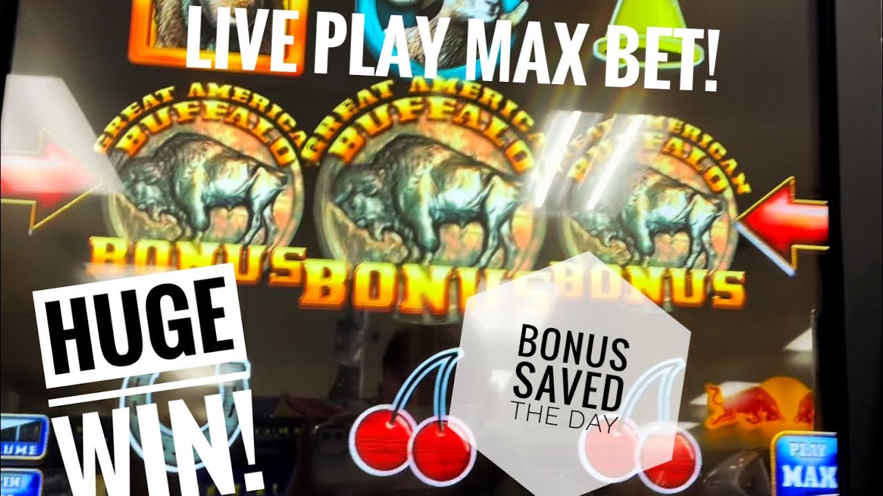 Great American Buffalo Huge max bet bonus win! Live Play Captain Calamari, Festival of Dragons slot