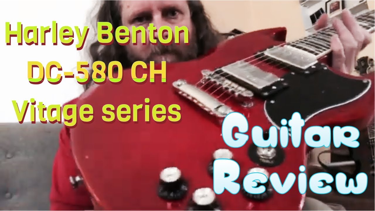 Brad Munn Mini Guitar review Harley Benton DC-580 CH Vintage Series