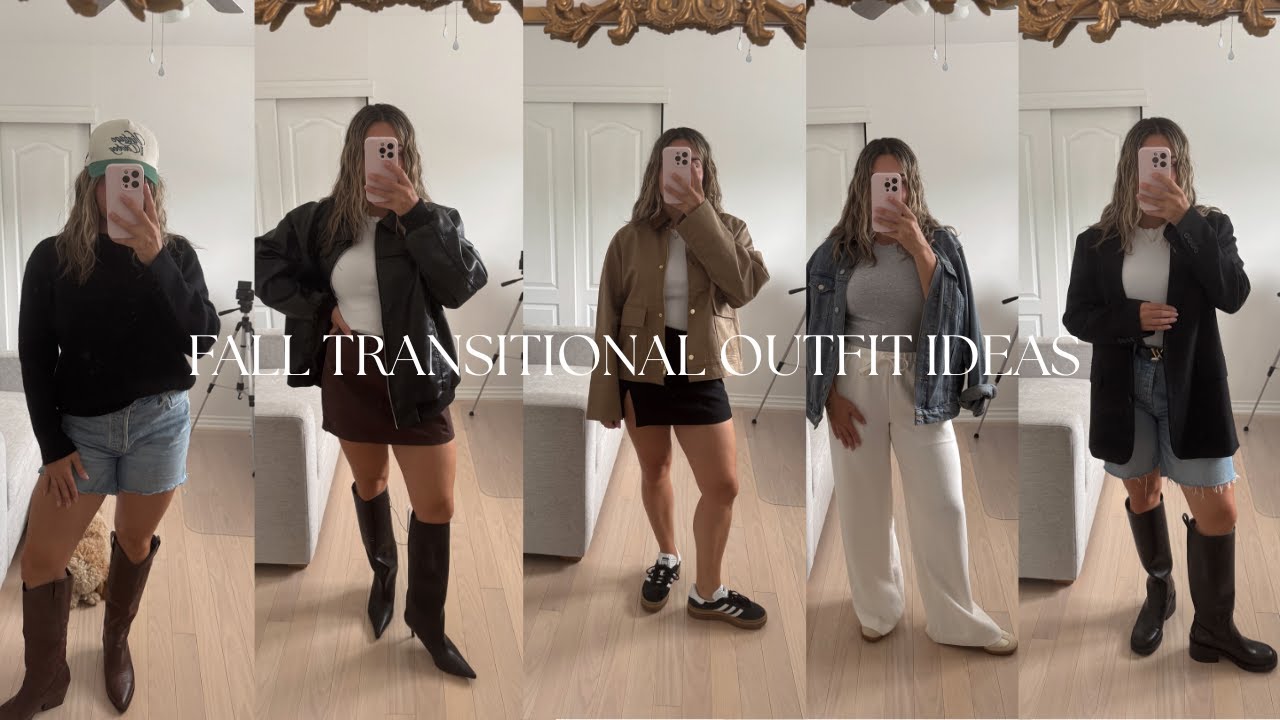 Transitional Outfits for Fall 2025 | Easy & Chic Outfit Ideas | Paige’s Pick