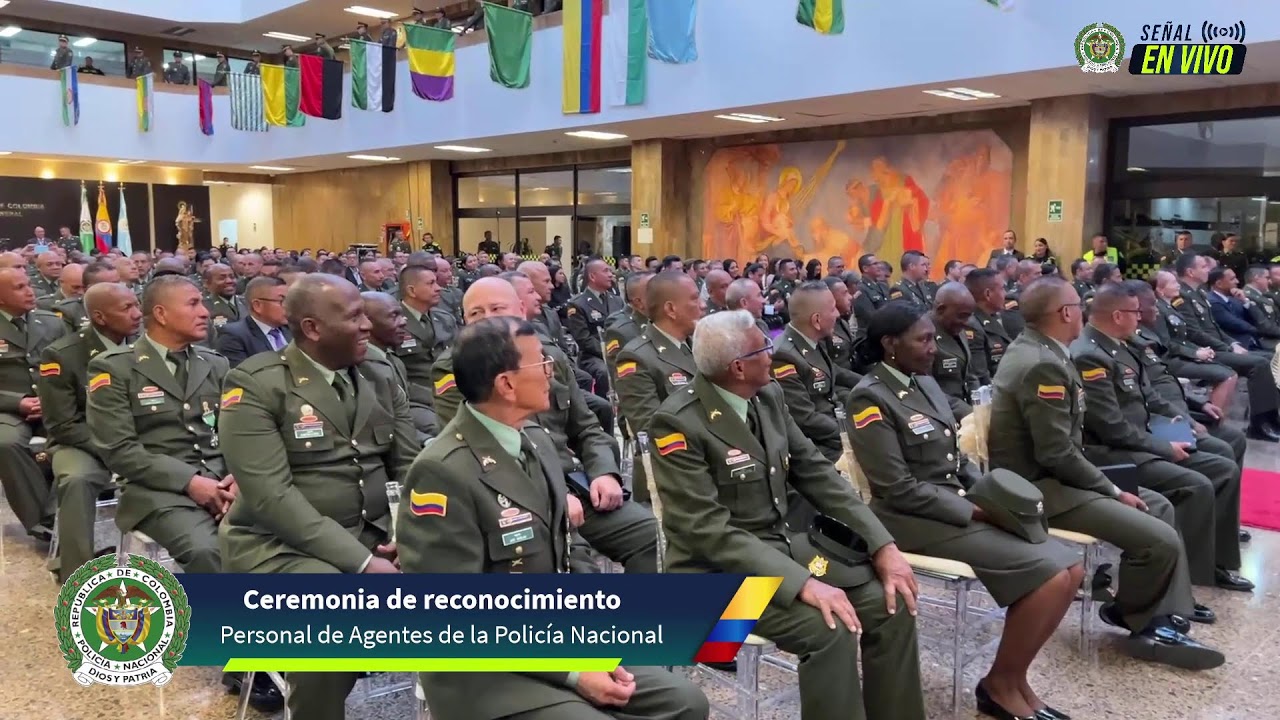 Reconocimiento a los señores Agentes de la Policía Nacional
