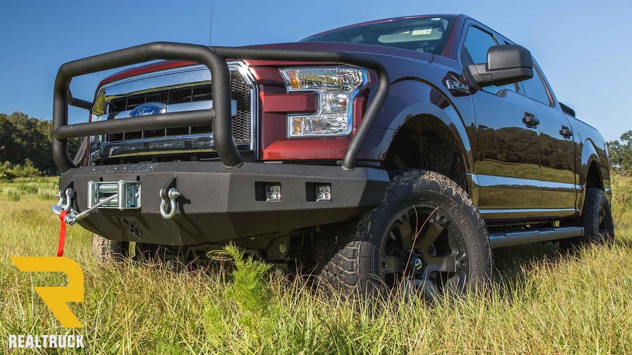 How to Install Road Armor Stealth Lonestar Guard Front Bumper at RealTruck.com