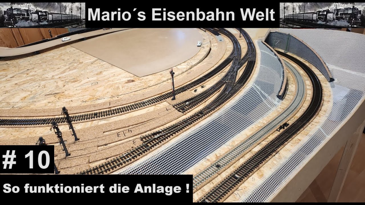 (10) So funktioniert die Anlage ! ... H0 Anlage / Mario´s Eisenbahn Welt
