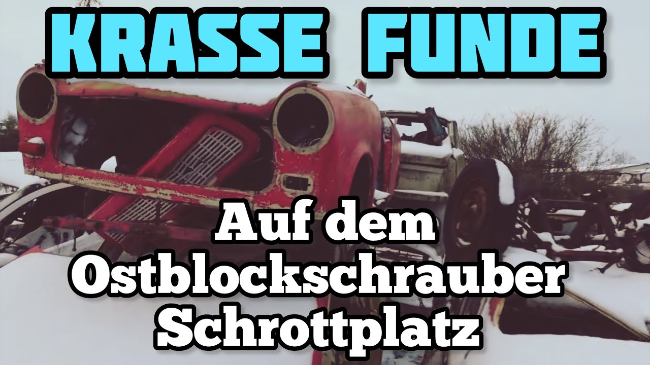 Der LETZTE echte DDR Schrottplatz den ich Kenne! Schrottplatztour SPEZIAL in Güstrow