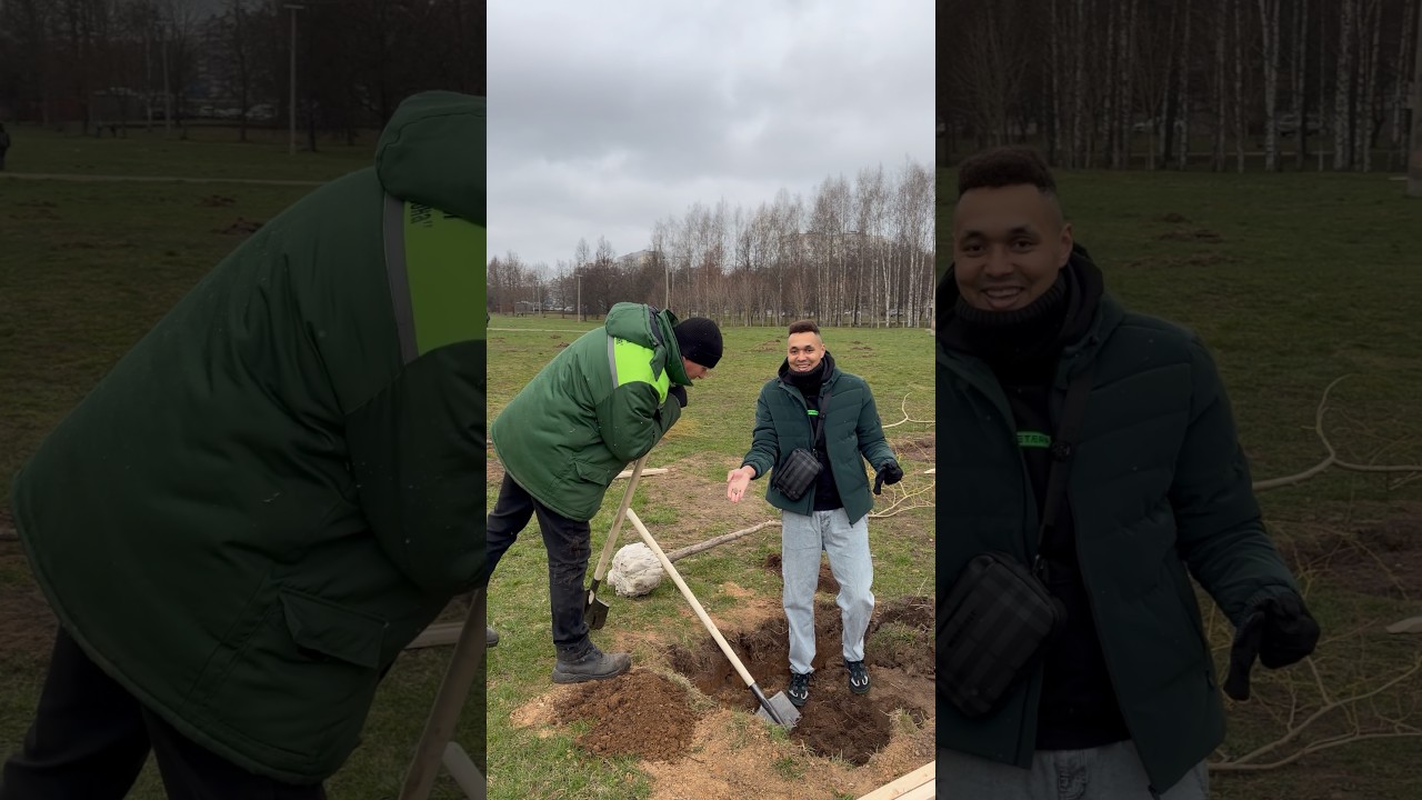 Я посадил своё первое дерево!🙂Вы тоже можете поучаствовать в акции!#betera #бетера #beteragreenweek