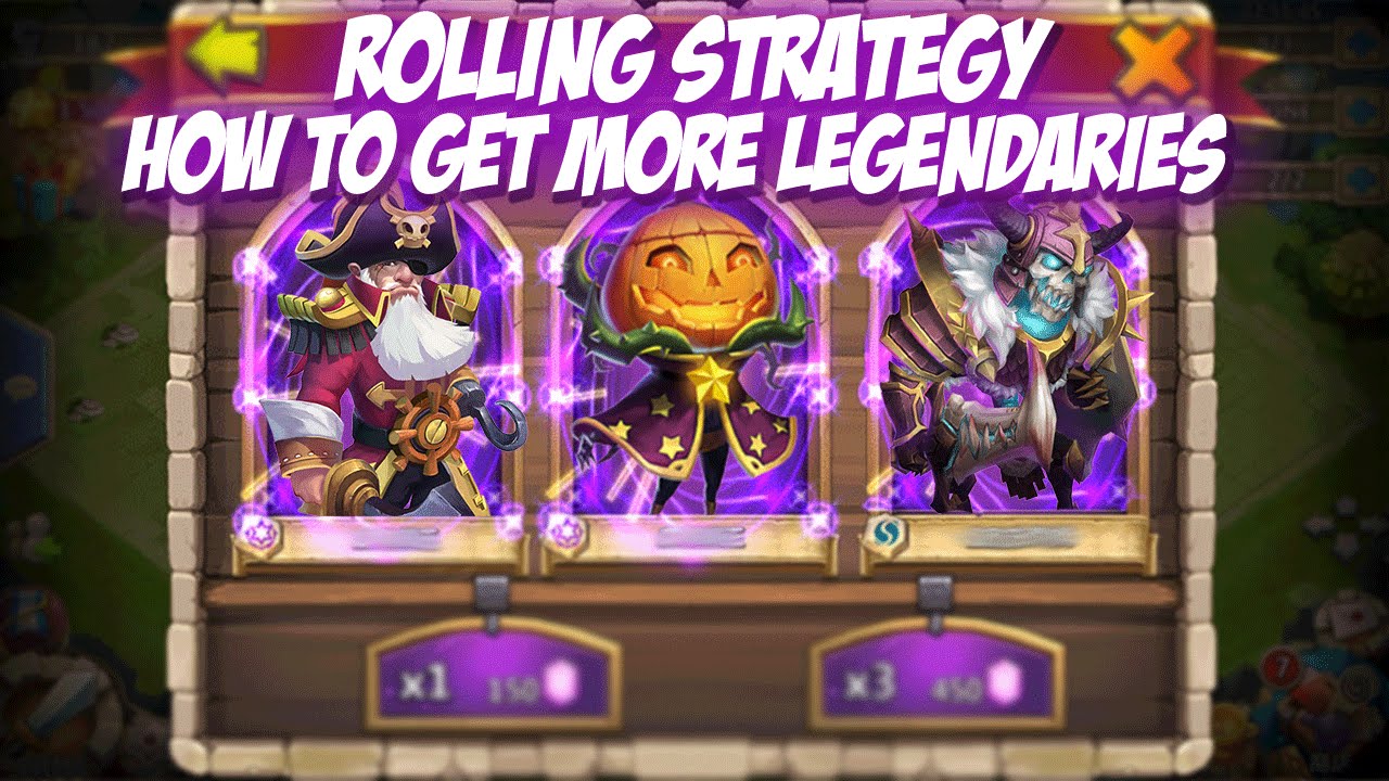 Castle Clash: Rolling Strategy (Get more Legends)