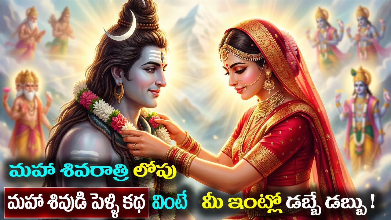 మహా శివరాత్రి లోపు మహా శివుడి పెళ్లి కథ వింటే మీ ఇంట్లో డబ్బే డబ్బు || #mahashivratri #lordshiva