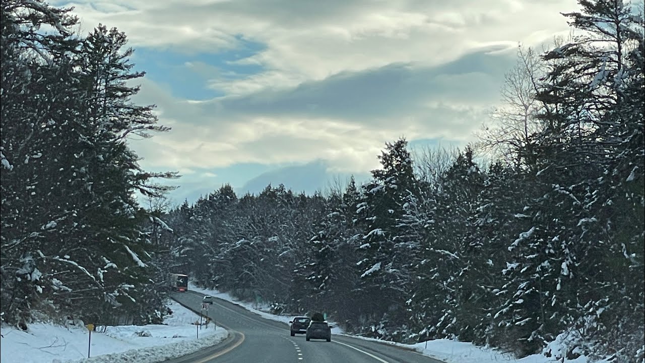 Snowy Drive - Easton, MA