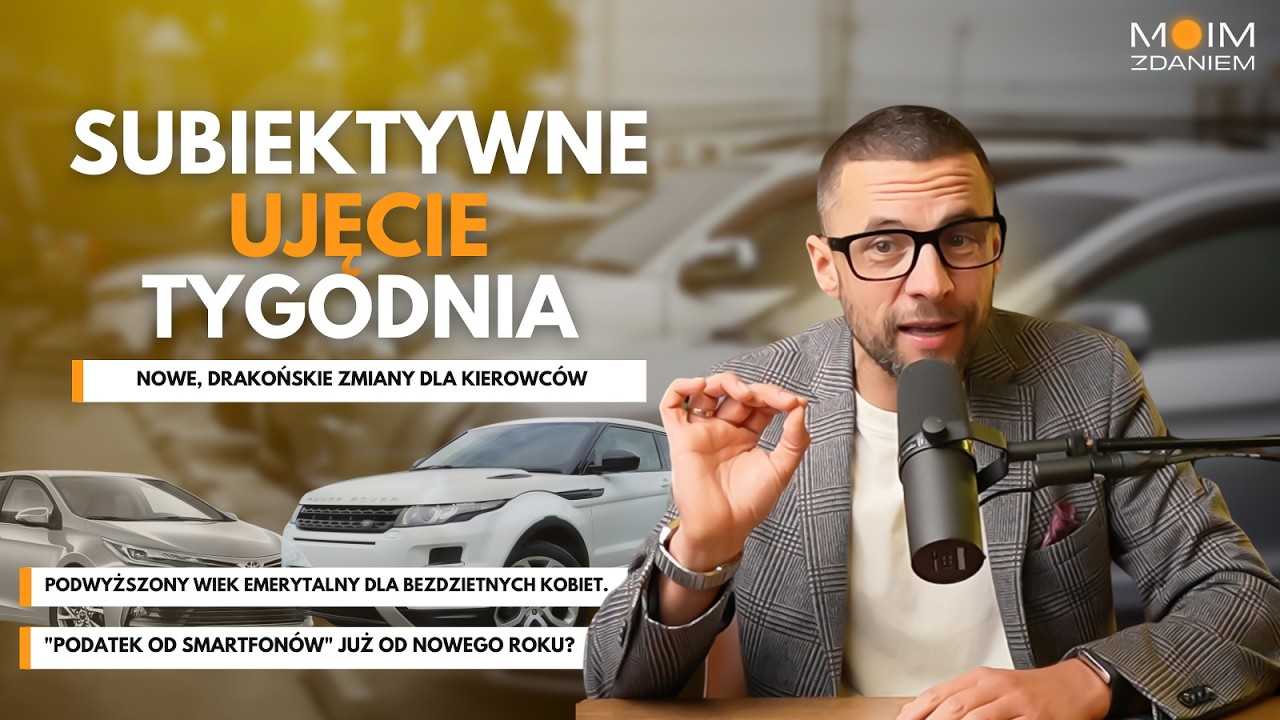 Nowe przepisy DROGOWE w Polsce zaskakują wszystkich! | Subiektywne Ujęcie Tygodnia 18-24.10.25