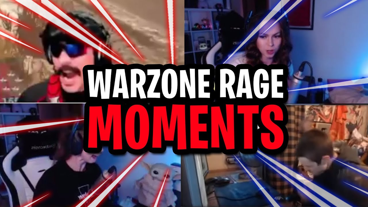 Warzone Rage Compilation! (Funny rage moments 😂) PART 19