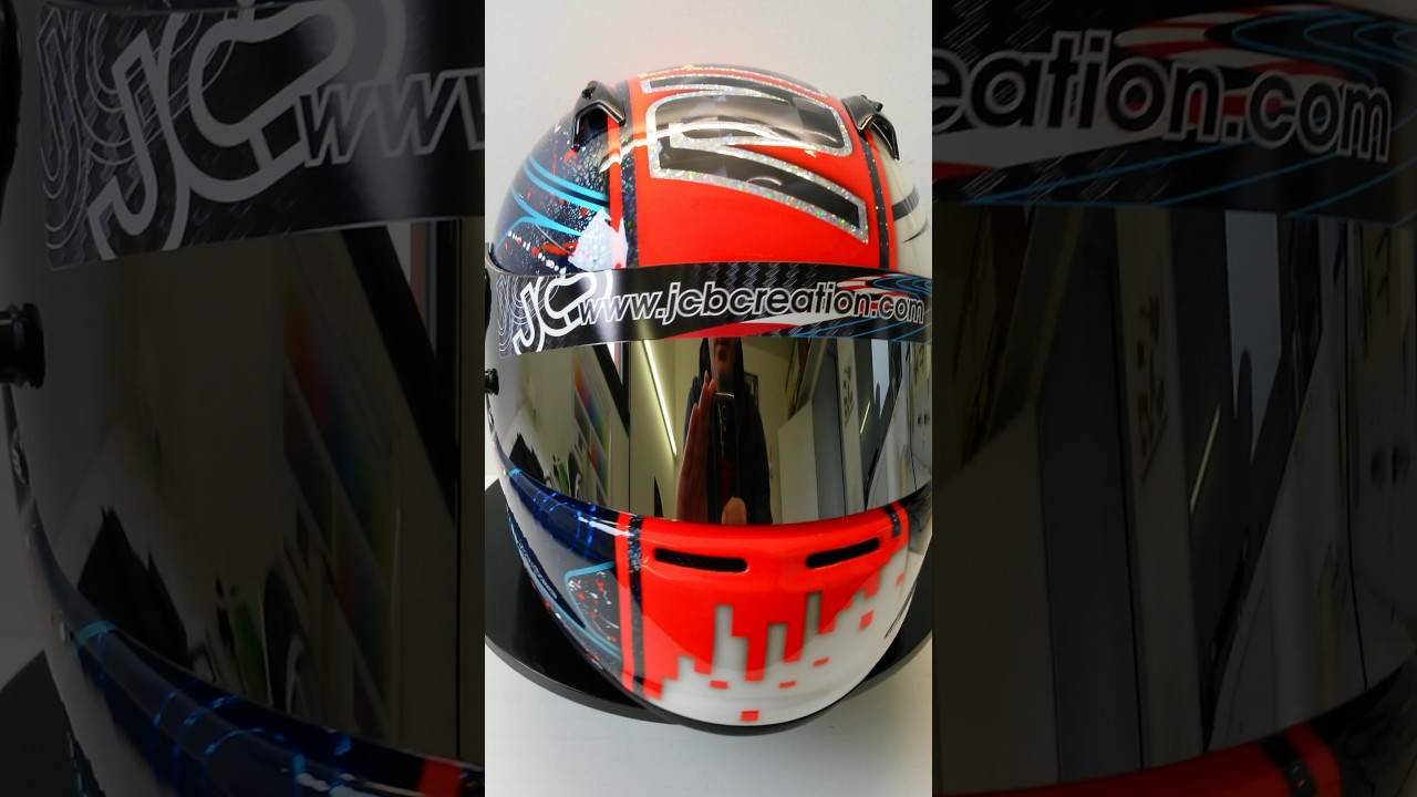 Arai helmet design N.Raeber by JCB CREATION