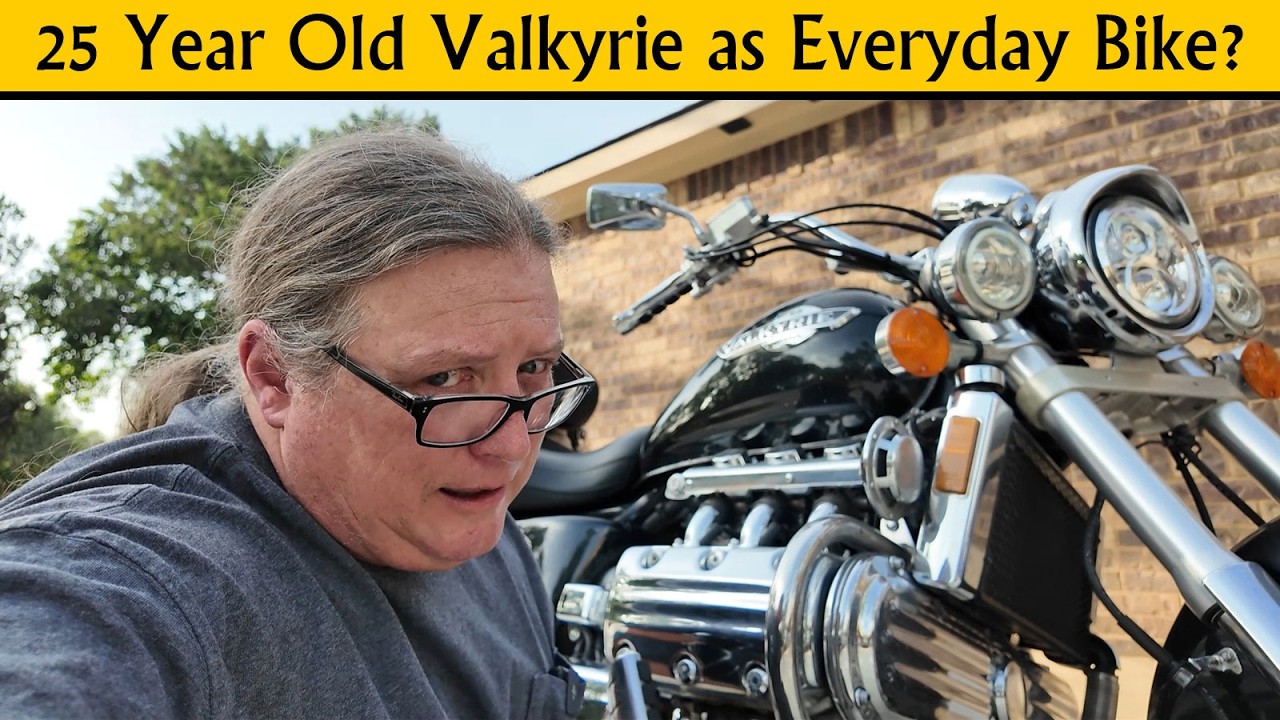 Riding a Valkyrie Daily for 6 months - Repairs / Mods / Impression / Review / Ride