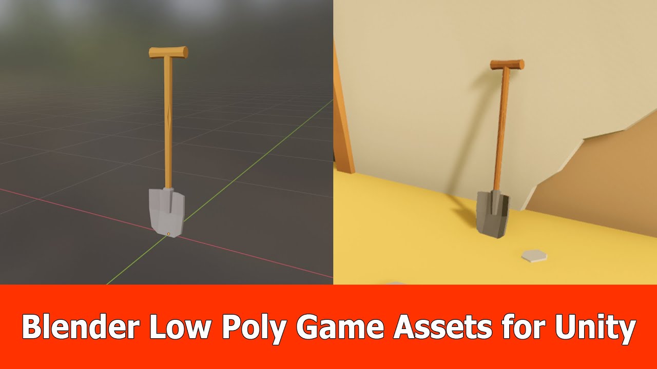 Blender Low Poly Game Assets for Unity