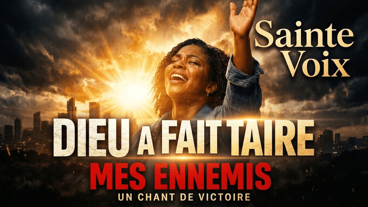 Dieu a fait taire mes ennemis – Sainte Voix | Chant Gospel Puissant