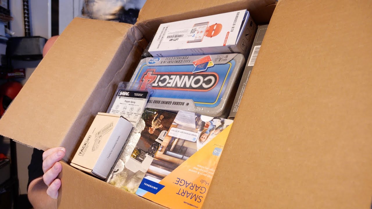 What's inside of an Amazon Customer Returns Mystery Box + LEGO, BLU-RAY, CASIO & MORE!