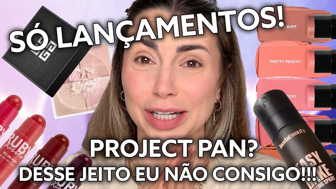 TESTEI MAIS LANÇAMENTOS DA MAQUIAGEM - GIVENCHY, RUBY KISSES, NUDESTIX, HUDA BEAUTY