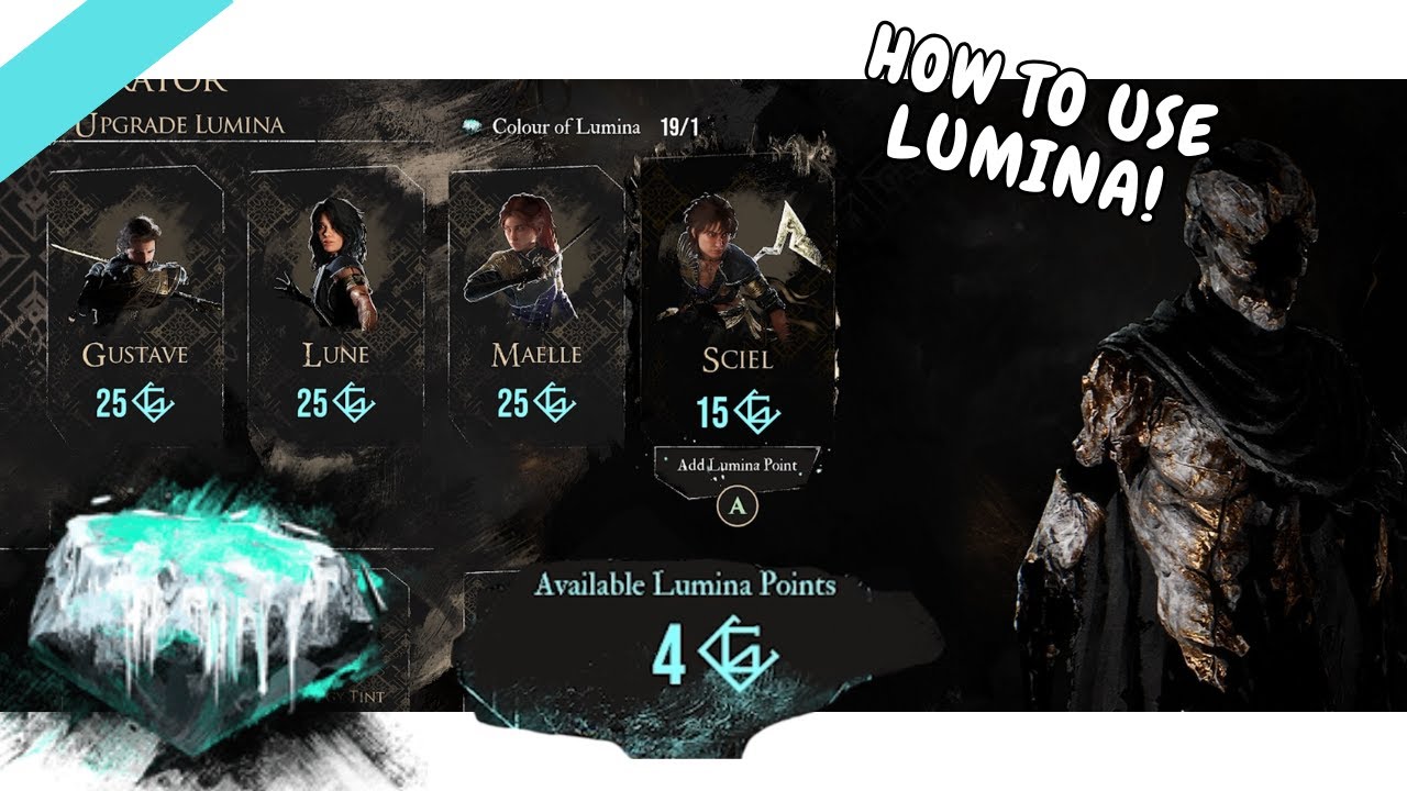 Don’t Miss These Lumina Tips for Beginners! How To Use Lumina! Clair Obscur Expedition 33